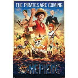 ONE PIECE LIVE ACTION NETFLX 24X36 POSTER JAPAN TELEVISION SERIES MANGA D LUFFY!