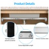 Qualward Undermount Sink Supports Brackets,Adjustable Undermount Sink Support, Stainless Steel