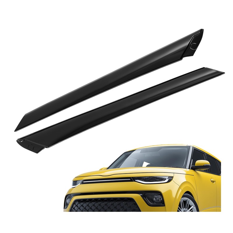 JMTAAT Windshield A-Pillar Trim Exterior Molding Pair Compatible with 2014-2019