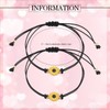 2 Pcs Couples Matching Bracelets for Couples Best Friends Pinky