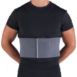 OTC Rib Belt for Men, 6-inch Elastic Chest Compression, Select Series, Regular