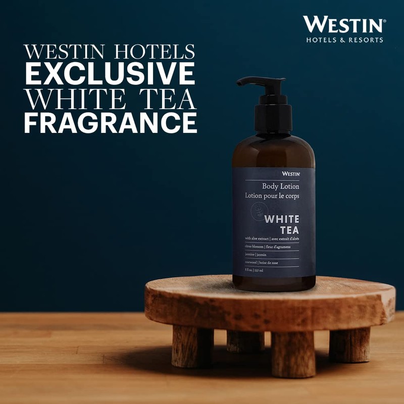 Westin White Tea Aloe Body Lotion | Hotel Spa Cream