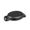 Chef's Supreme 16 oz. Cast Iron Mini Oval Skillet, Each