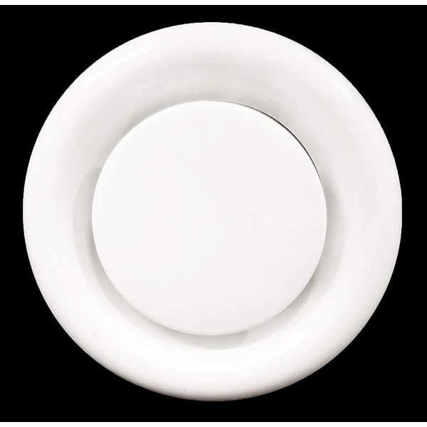 8" Round Return Air Vent Grille with Sponge Gasket and