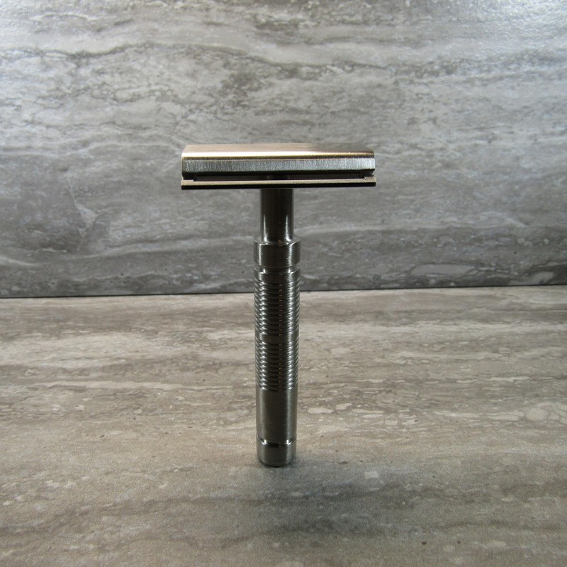 Yaqi Tile Stainless Steel DE Safety Razor