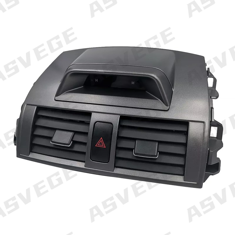 Center Dash A/C Air Vent Outlet Panel with Clock Compatible