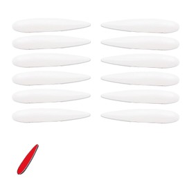 AiYa Vortex Generator, Set of 12, Scratch Prevention, Guard, Door Edge, Rear Bumper, Scratch Prevention, Car, General Purpose, Aerodynamics Improvement & Wind Noise Reduction, Vortex Generator