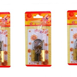 Cast Key Padlock 35mm 2ea