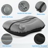 Camping Pillow with Built-in Pump - Inflatable Pillow - Travel