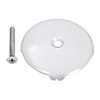 Westrbass Tip Toe Universal Tub Trim with One-Hole Faceplate, Powder
