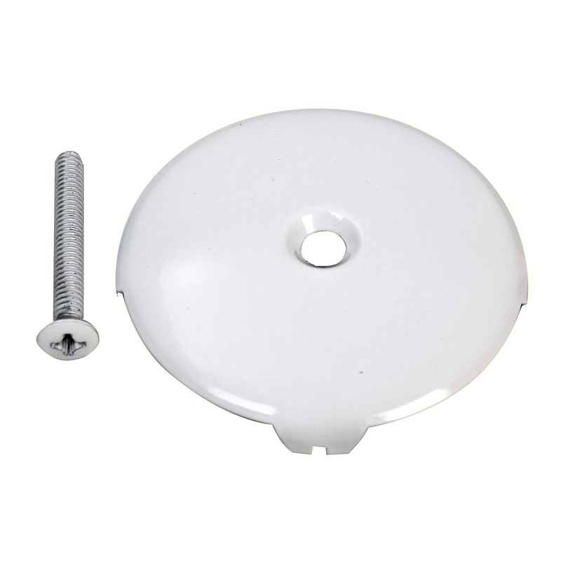 Westrbass Tip Toe Universal Tub Trim with One-Hole Faceplate, Powder