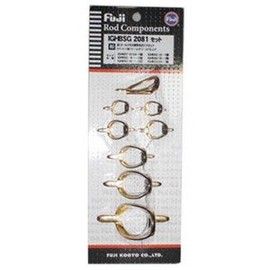 FUJI KOGYO IGHBSG2081 Stainless Steel Guide Set for Boat Rod