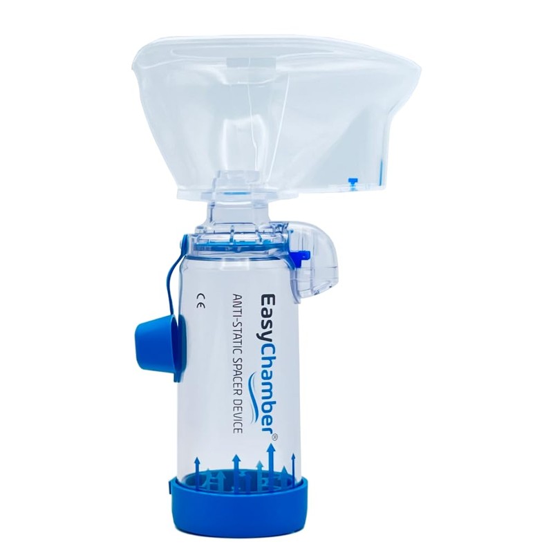 EasyChamber EasyChamber Anti-Static Spacer Device with Adult Mask, Inhaler Chamber,