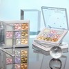 Noerrors Glitter Eyeshadow Palette 9 Colours Multichrome Eyeshadow Shimmer Holographic