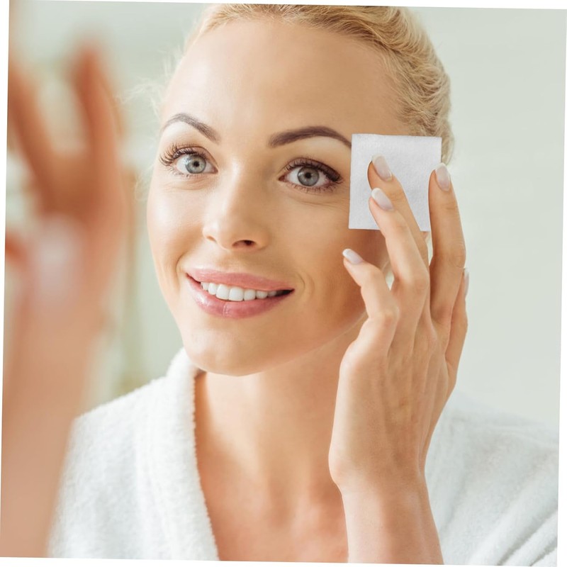 Almohadillas Desmaquillantes Exfoliantes de Bolsitas y Transpirables Limpieza Facial Diaria