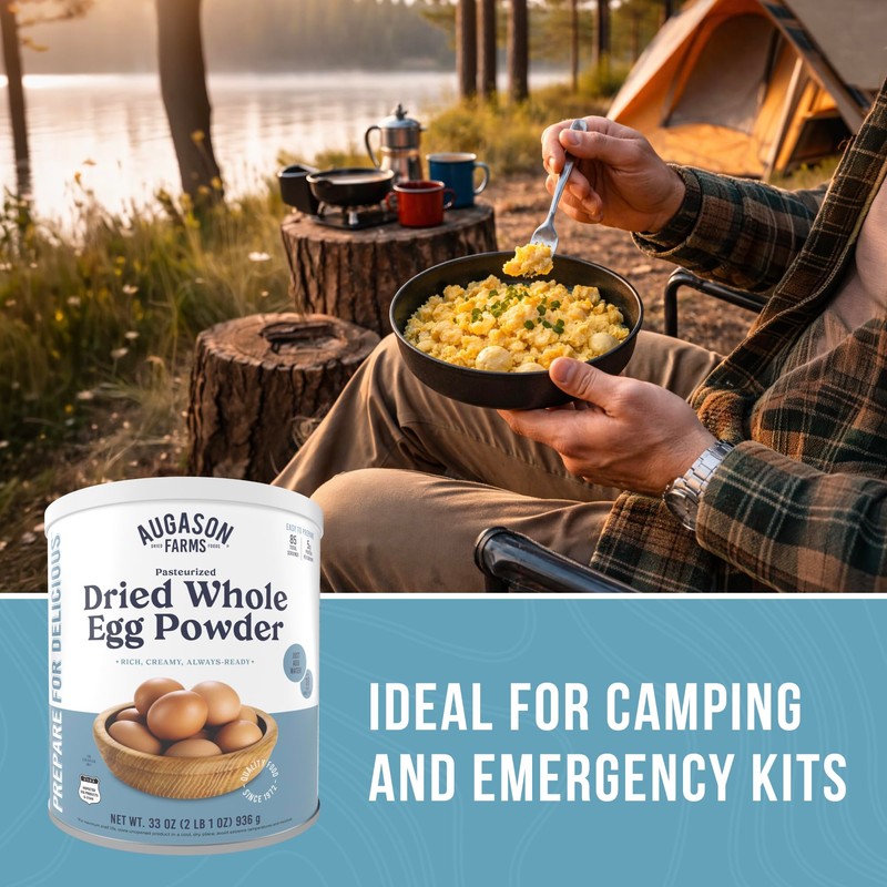 Pasteurized Dried Whole Egg Powder Can Emergency Food Supply, 85