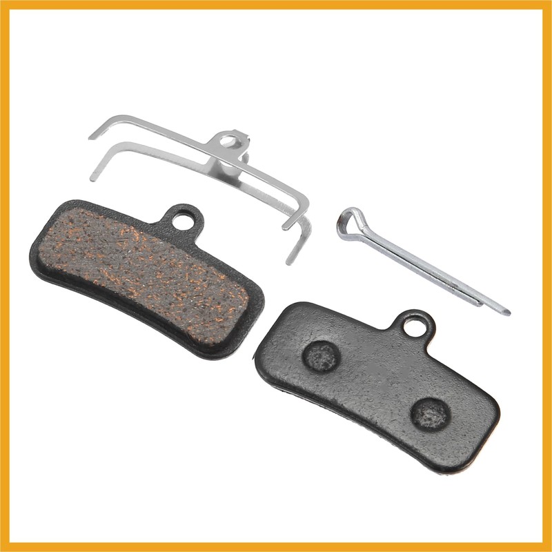 Partuto 4 Pair Semi Metal Disc Bike Brake Pad W/Split