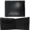 Black Real Leather Wallets for Men - RFID Blocking, Men's