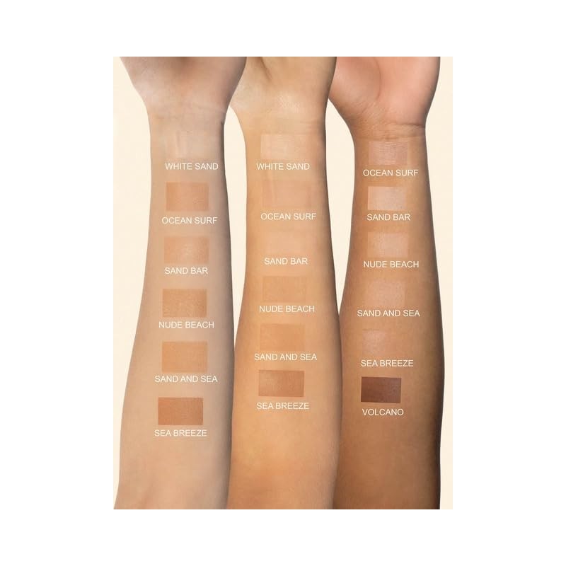 Sweet Leilani Island Goddess Foundation Prep Prime Polvo Cobertura Completa