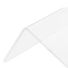 2Pcs Clear Floating Shelf Acrylic Fine Surface Delicate Modern Transparent
