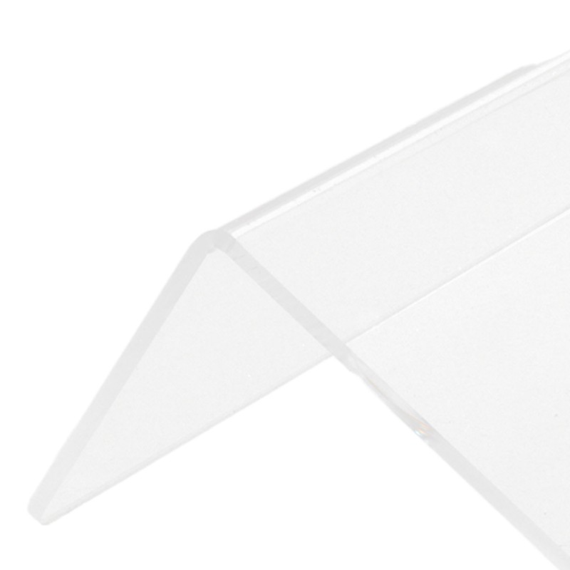 2Pcs Clear Floating Shelf Acrylic Fine Surface Delicate Modern Transparent