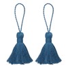 sourcing map Bookmark Tassels - 2Pcs 13.5cm/5.31" Soft Mini Tassel