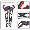 Archery Bow Stand Portable Folding Compound Bow Holder with Rubber