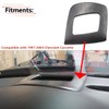 RLB-HILON HUD Bezel Cover Compatible with Chevy C5 Corvette 1999