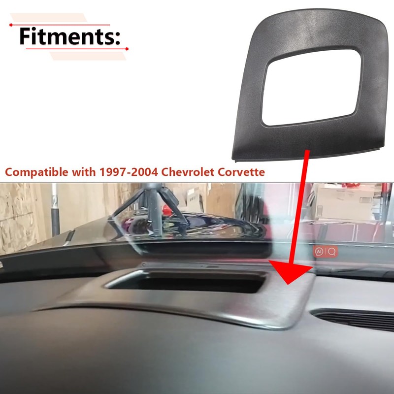 RLB-HILON HUD Bezel Cover Compatible with Chevy C5 Corvette 1999
