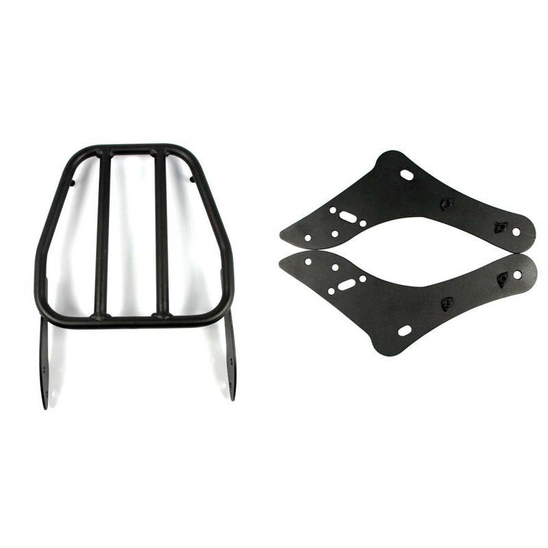 Worldmotop Motorcycle Sissy Bar Backrest Rear Passenger Seat for Kawasaki