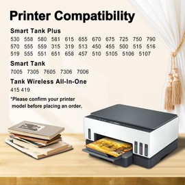 Miss Deer 31 32XL for HP 31 32XL Compatible with HP Smart Tank 7005 7006 7305 7306 7605 5105 5106 5107 455 515 519 530 558 559 570 655 670 750 790 All In One