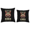 Selkirk Rex Dad Rexes Throw Pillow