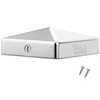12 Pack - Stainless Steel Heavy Duty 3.5x3.5 Post Cap