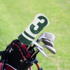 Scott Edward 1/3 Pcs Golf Club Covers, PU Big Number