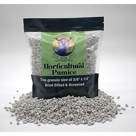 Horticultural Pumice - 2.5 Dry quarts - Cactus Succulent Bonsai Soil Amendment