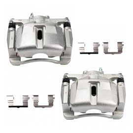 TRQ Front Brake Caliper Set Compatible with 2013-2022 Mazda CX-5