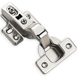 2 Pack Soft Close Cabinet Hinges, Inset Door Hinges for Kitchen Cabinet Door, Wardrobes and Bookcases, 105° Silent Hydraulic Concealed Cabinet Hinges