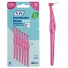 TePe Interdental Brush Angle, Pink, 0.4mm/ISO 0, 6pcs, Interspace Cleaning,