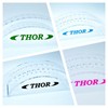 THOR-DARTS 12 Dart Display - Acrylic Dart Stand - Wave