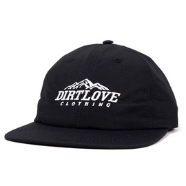 Dirt Love Clothing Hike SW100224 Baseball Cap Nylon Polo Tech Black, black