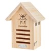 Esschert Design USA 6.7" X 4.8" X 9" Wooden Butterfly
