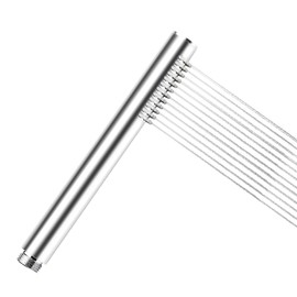 MINSHUXI Hand Shower Head for Bathroom Shower Head Water-Saving Shower Head Round Shower Head Chrome-Plated Shower Head for Households Hotels Gyms