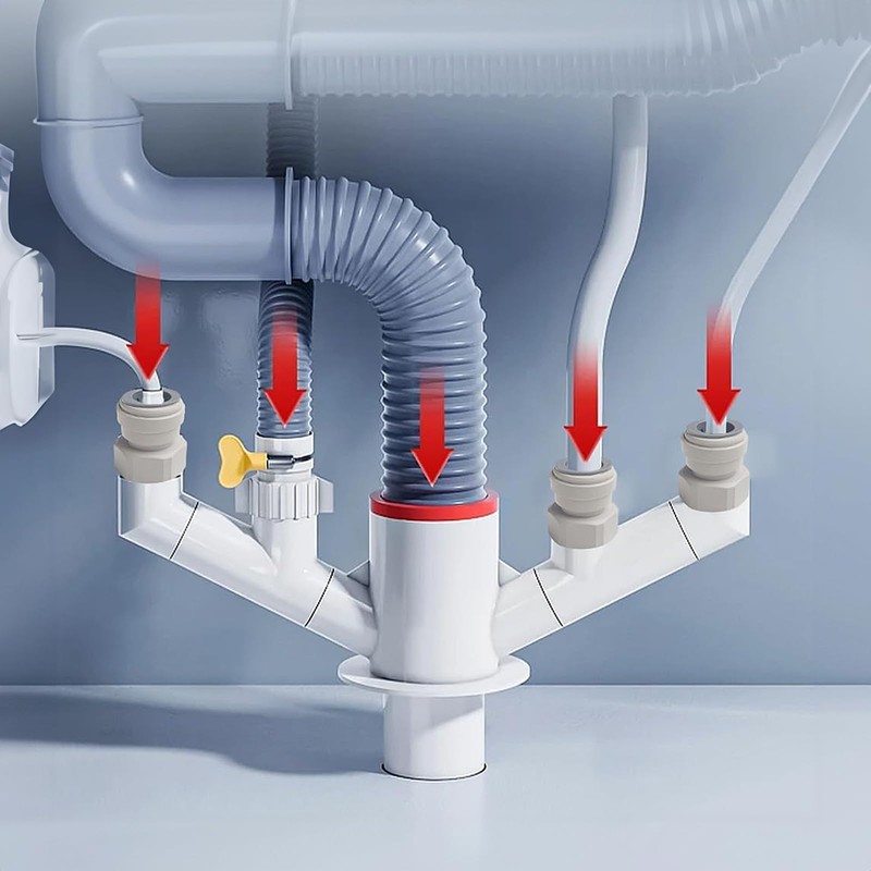 Aczyqws 2 Internally Threaded BSP to 10mm Push Pipe Connector