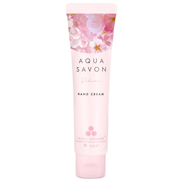 Aqua Soap Hand Cream (24s), Sakura Floral Scent, 1.6 oz (45 g)