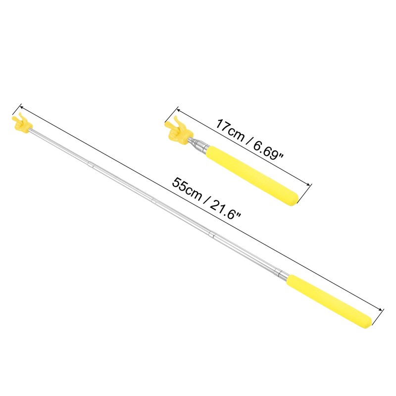 PATIKIL Telescopic Teachers Pointer Stick, 1 Pcs Classroom WhiteBoard Teacher