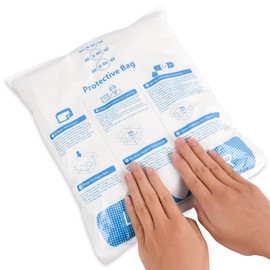 4 pcs 10"x12" Expanding Packing Foam,Expanding Foam Packaging for Electronics, Ceramics, Glassware,Fragile & Irregular Valuables Items
