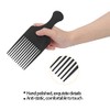 3 Púas Afro Pick Afro para el Cabello, Púas para