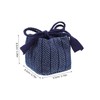 FOMIYES Makeup Bag for Girls Denim Multi-Function Pencil Case Ladies