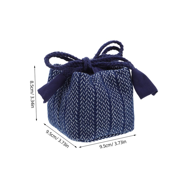 FOMIYES Makeup Bag for Girls Denim Multi-Function Pencil Case Ladies