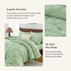 Queen Comforter Set, 7-Piece Bed in a Bag, Pintuck Bedding